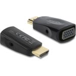 Delock HDMI zu VGA Adapter mit Audio (61082)