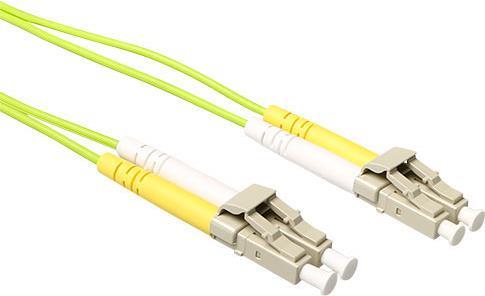 ACT 3 meter LSZH Multimode 50/125 OM5 fiber patch cable duplex with LC connectors. (RL5803)