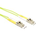 ACT 3 meter LSZH Multimode 50/125 OM5 fiber patch cable duplex with LC connectors. (RL5803)