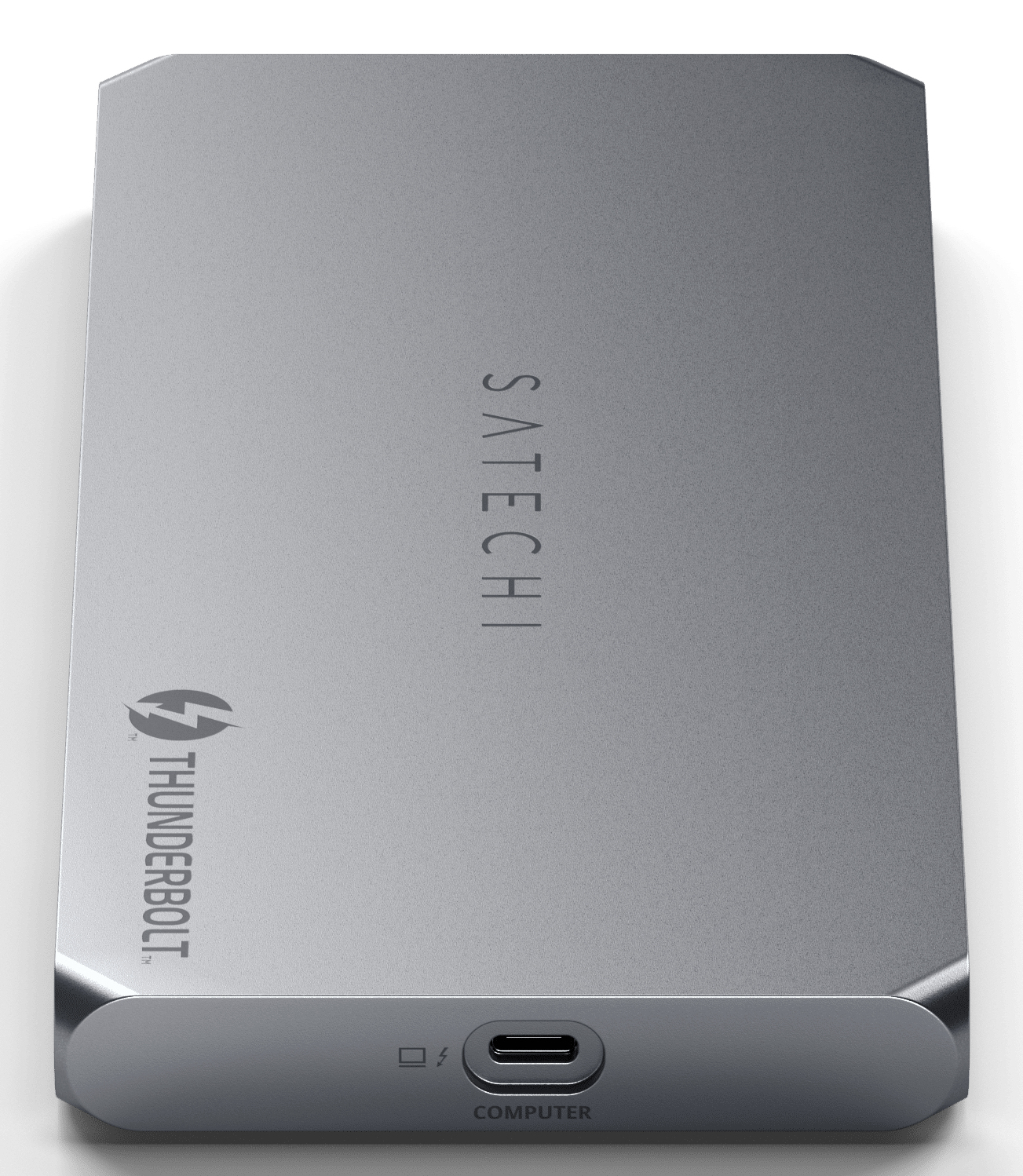 Satechi Thunderbolt 4 Multi-Display Docking Station mit DisplayLink, Space-grau