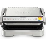 Tefal OptiGrill 4in1 GC774D10 Kontaktgrill Edelstahl 2100 W 9 Programme 600 cm²