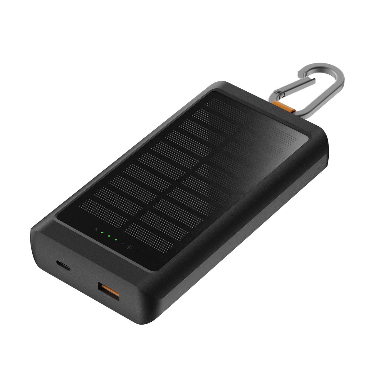 Xtorm Go2 Series Solar Powerbank 10.000 mAh 15W USB-C USB-A Schwarz