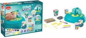 Maped Creativ Töpferset, im Karton für Kinder ab 8 Jahre, mit 2 Modi für Anfänger & Fortge - 1 Stück (907220)