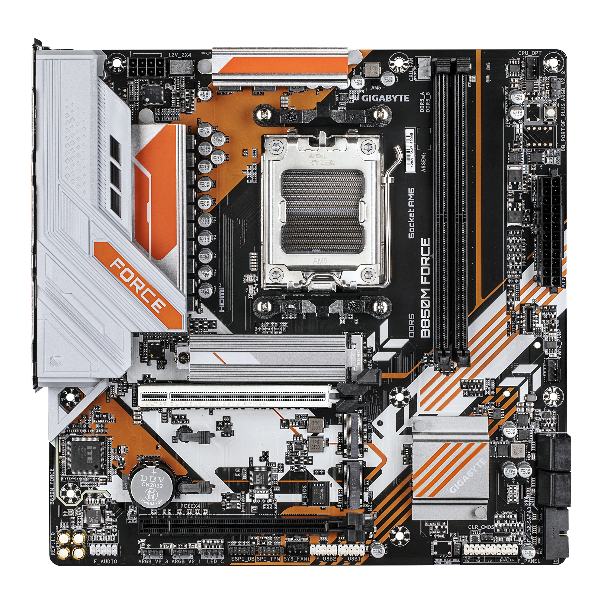GIGABYTE B850M FORCE Mainboard Micro ATX Socket AM5 AMD B850
