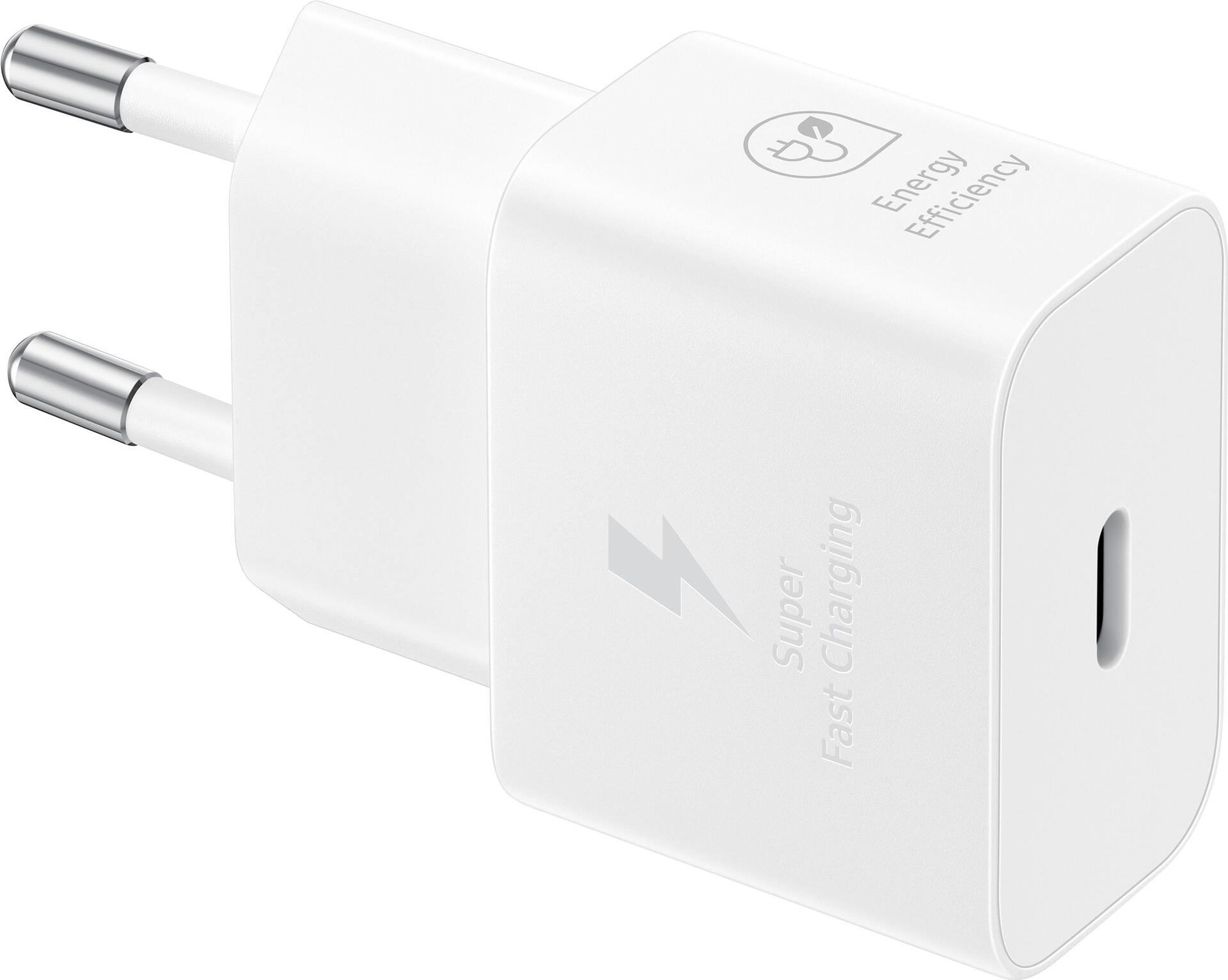 Samsung EP-T2510NWEGWW Ladegerät für Mobilgeräte Universal Weiß USB Schnellladung Drinnen (EP-T2510NWEGWW)