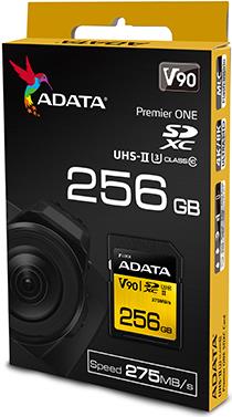 ADATA Premier ONE Flash-Speicherkarte (ASDX256GUII3CL10-C)