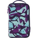 Herlitz 2 Go CamoPurple Weiches Federmäppchen Polyester Blau - Violett (50043545)
