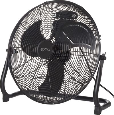 Sygonix Bodenventilator 70 W (Ø x H) 505 mm x 480 mm Schwarz Schwenkbar (SY-6904460)