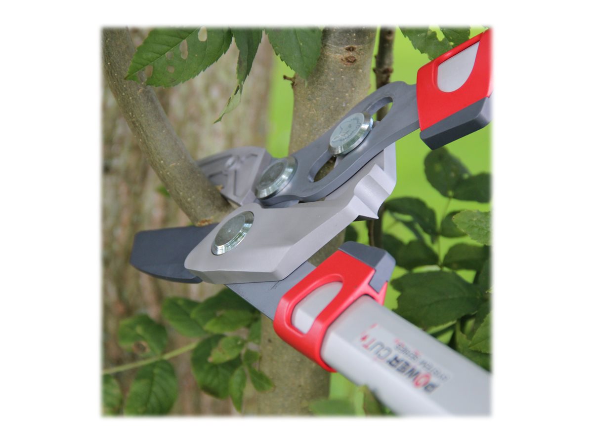 Wolf-Garten RR 900 T Power Cut Ast- und Rebenschere 65 cm Teleskopisch Grau, Rot