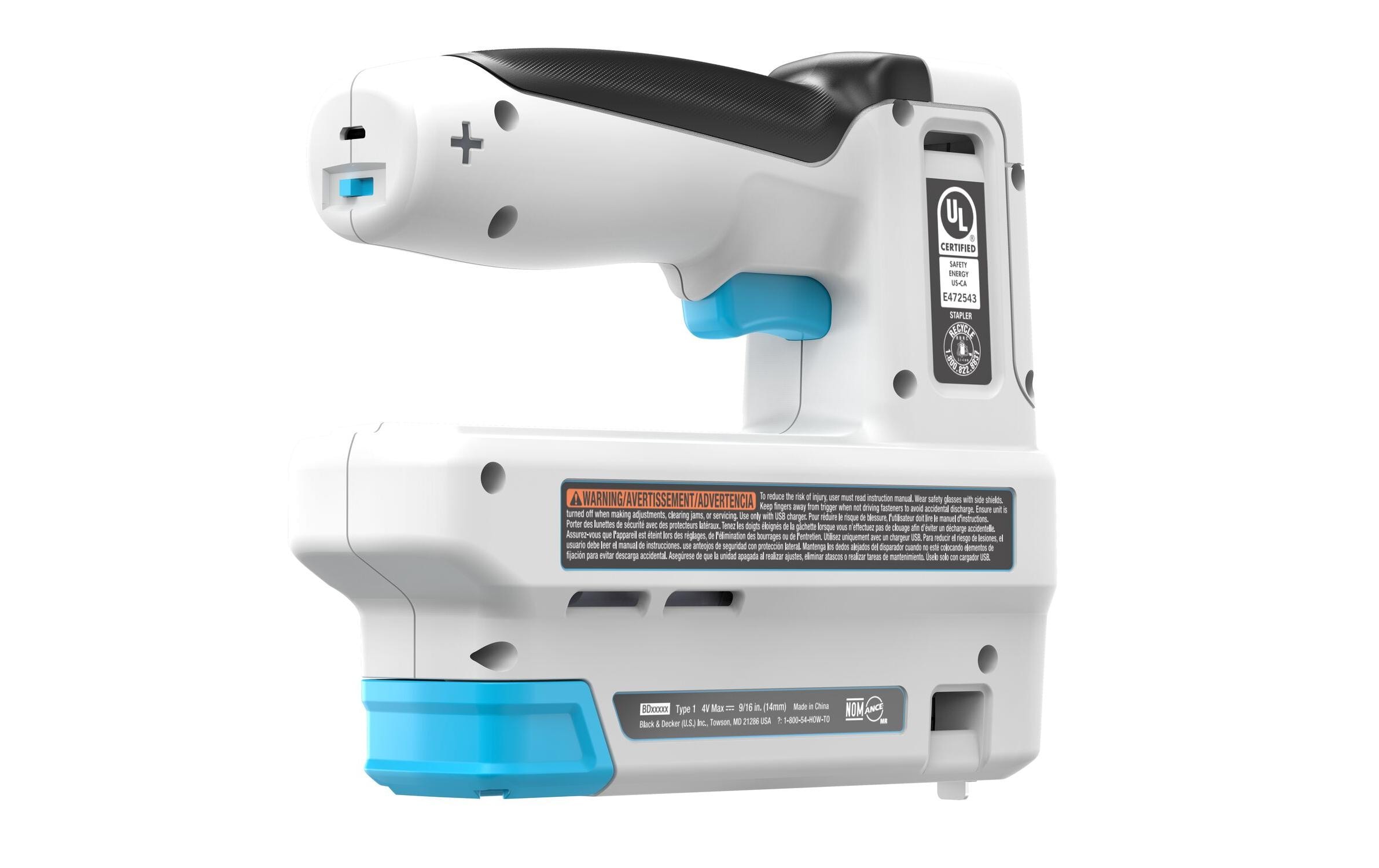 Black & Decker BCN115-XJ Akku-Tacker Schwarz