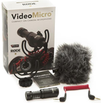 RODE Microphones VIDEO MICRO Kamera-Mikrofon Übertragungsart:Kabelgebunden inkl. Kabel, inkl. Windschutz, Blitzschuh-Mo (400700005)