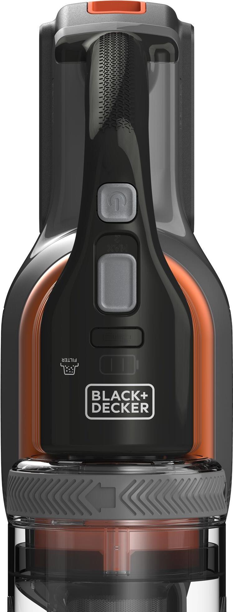 BLACK+DECKER POWERSERIES Extreme BHFEV182C-QW 2-in-1 Akku-Stielstaubsauger 58 min Orange, Titan