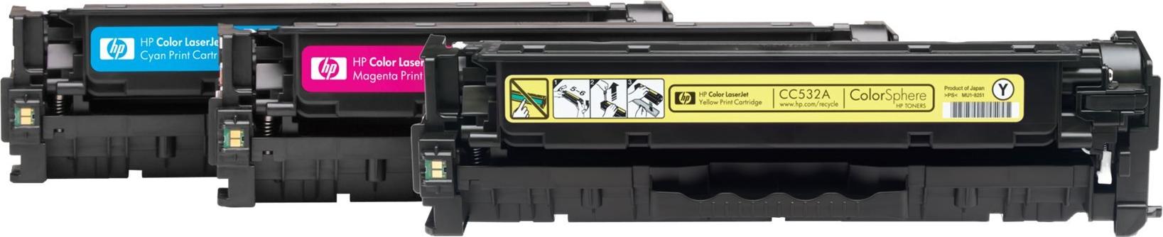 HP 304A Gelb Tonerkartusche