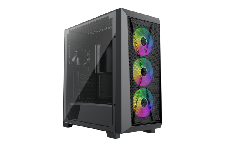Xilence Xilent X X912.ARGB Mid Tower Schwarz