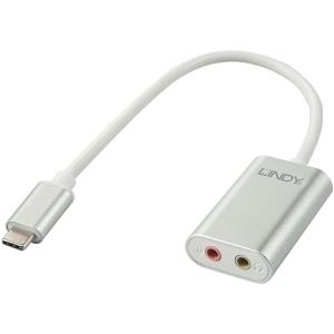 Lindy Audio Adapter Soundkarte USB C (42711)  - Onlineshop JACOB Elektronik