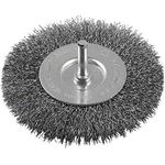 Bosch Accessories Stahl-Drahtbuerste Scheib75 x10mm/6 Schaft-Ø 6 mm 2607017120 (2607017120)