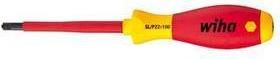 Wiha VDE Plus/minus-Schraubendreher SoftFinish electric slimFix 3281 Größe: SL/PZ 2 Klingenlänge: 100 mm (30701)