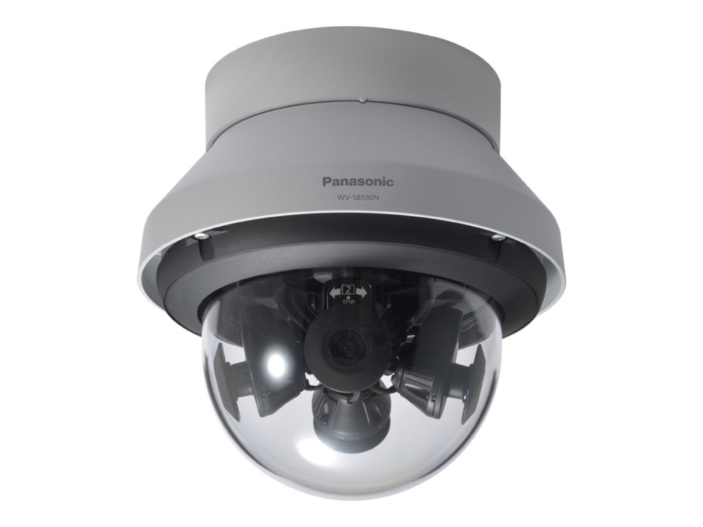 Panasonic i-Pro Extreme WV-S8530N Netzwerk-Überwachungskamera Dome 1920 x 1080 Hellgrau