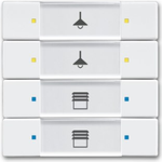 Busch Jaeger 6127/02-84 Weiß (6117-0-0212)