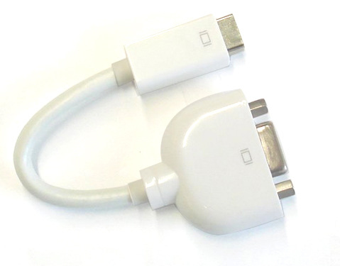 JouJye AVC 226 Mini-DVI auf VGA Kabeladapter 0,1 m Weiß