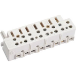 Hager KJ30S. Breite: 130 mm, Tiefe: 32 mm, Höhe: 42 mm. Nennspannung: 400 V (KJ30S)