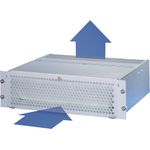 SCHROFF 19\"-Drucklüfter 3 HE - DRUCKLUEFTER 3HE 115V (10713547)