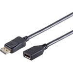 S/CONN maximum connectivity Displayportkabel-DisplayPort 1.2 Verlängerungskabel, 4K, 2,0m (10-48035)