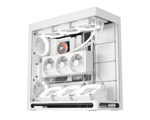 HAVN HS 420 VGPU Midi-Tower E-ATX Tempered Glass Weiß