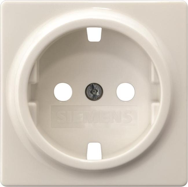 Steckdosenabdeckung 5UH1044 ohne Einsatz 55x55mm titanweiss (5UH1044)