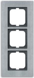 Busch-Jaeger 1723-860 Wandplatte/Schalterabdeckung Edelstahl (2CKA001754A4256)