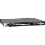 NETGEAR ProSAFE M4300-24X24F - Switch - L3 - verwaltet - 24 x 10/100/1000/10000 + 24 x 10 Gigabit SFP+ - an Rack montierbar (XSM4348S-100NES)