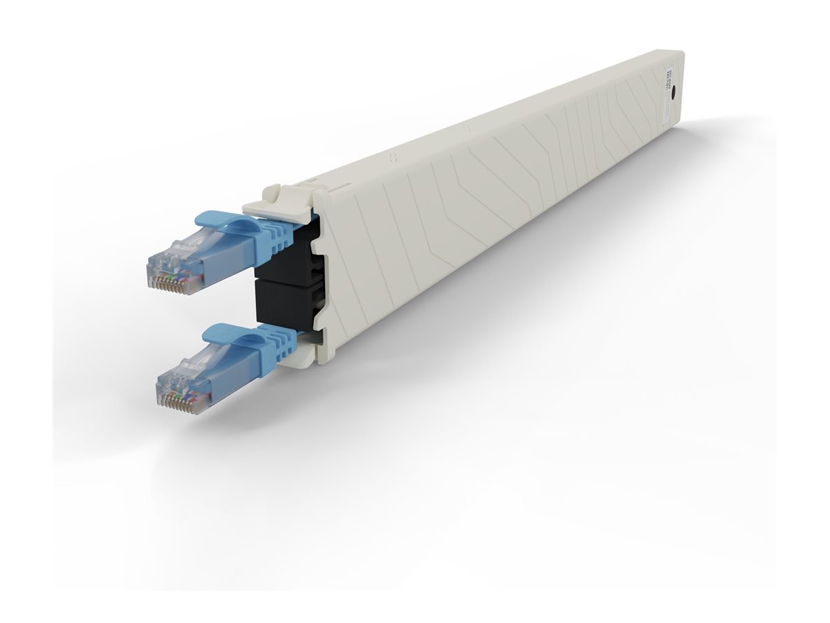 PATCHBOX patchbox.one Cassette 8RU Cat 6a U/UTP 0,8 m Blau
