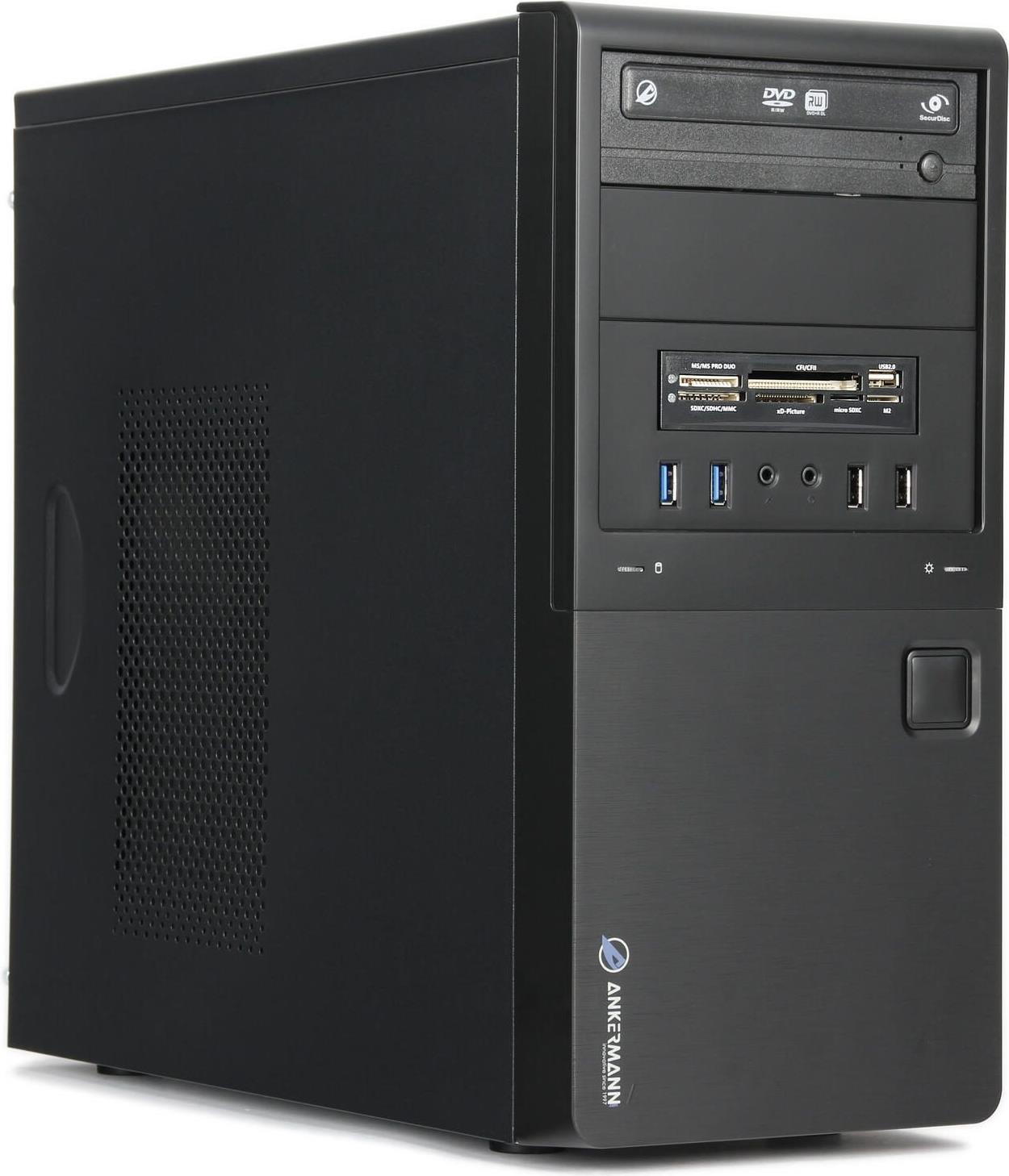 Ankermann Business V2 Work Desktop PC, AMD Ryzen 5 5600G, 16GB RAM, 1TB M.2 SSD (4260561746731)