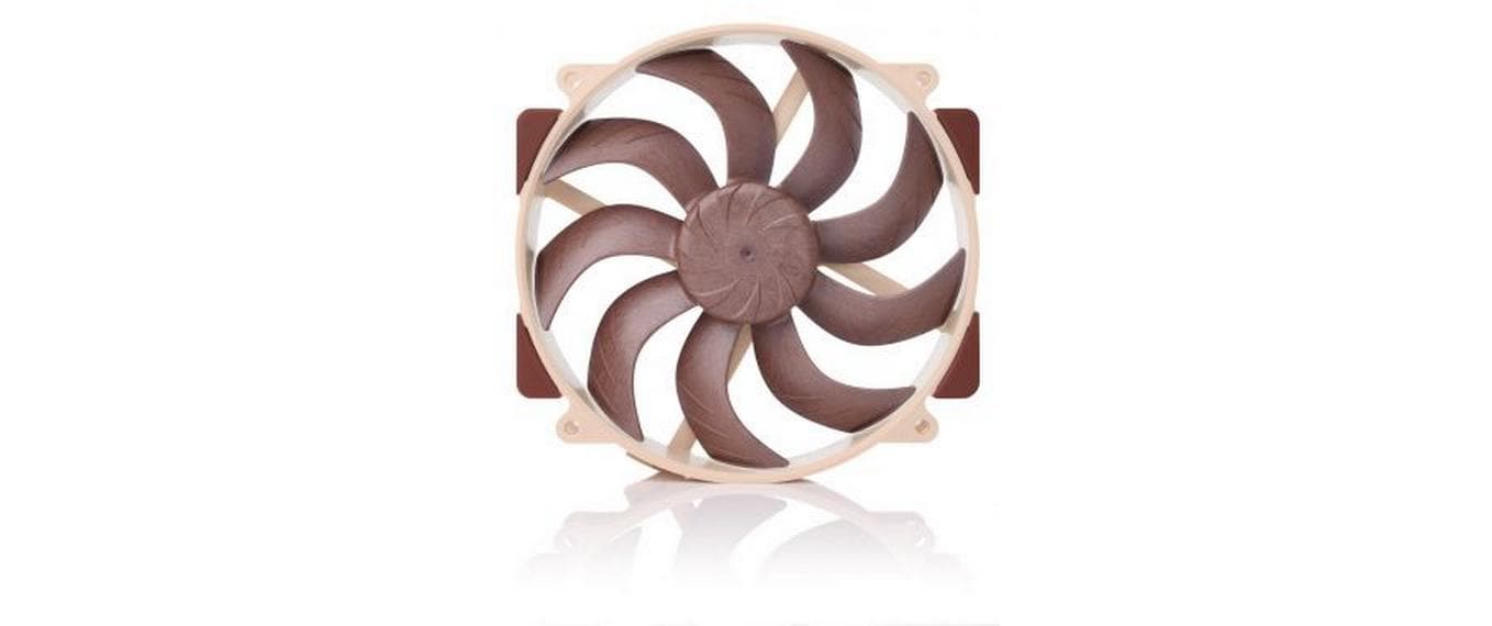 Noctua NF-A14x25r G2 PWM Computerlüfter 140 mm PWM Beige, Braun