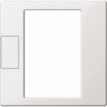 MERTEN Zentralpl. Univ.-Temp. MEG5775-0319 m. Touch-Display, polarws. glänzend MEG5 MEG5775-0319 (MEG5775-0319)