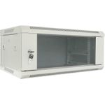 DSIT 4 HE Serverschrank, Wandgehäuse, mit Glastür, Weiß, (BxTxH) 600 x 450 x 280 mm (DS6404W)