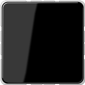 JUNG CD 594-0 SW. Produktfarbe: Schwarz, Markenkompatibilität: JUNG, Material: Thermoplast (CD594-0SW)