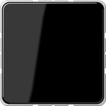 JUNG CD 594-0 SW. Produktfarbe: Schwarz, Markenkompatibilität: JUNG, Material: Thermoplast (CD594-0SW)