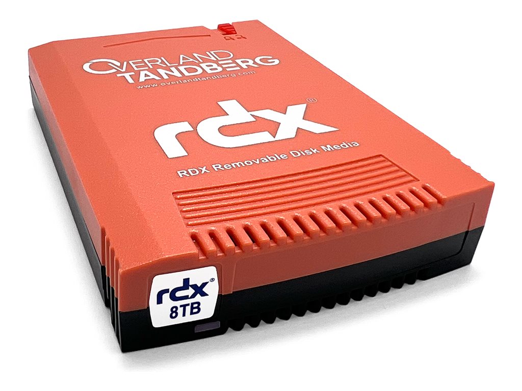 Overland-Tandberg RDX Quikstor RDX-SSD-Kassette 8 TB Schwarz