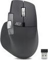 ACT AC5147 Kabellose Multi-Connect-Maus Bluetooth/USB, 4800 DPI, wiederaufladbar, silent click, grau