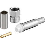 Wentronic Goobay FME-Buchse Crimp für RG 58/U - mit Gold Pin (11792)