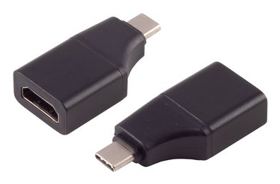 S/CONN maximum connectivity USB-C auf HDMI Adapter 4K@60 Hz Schwarz