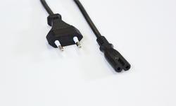 Wantec 7922 Stromkabel Schwarz 0,5 m CEE7/16 (7922)