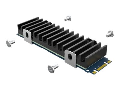 Akasa Gecko Pro SSD-Kühlkörper Aluminium Schwarz