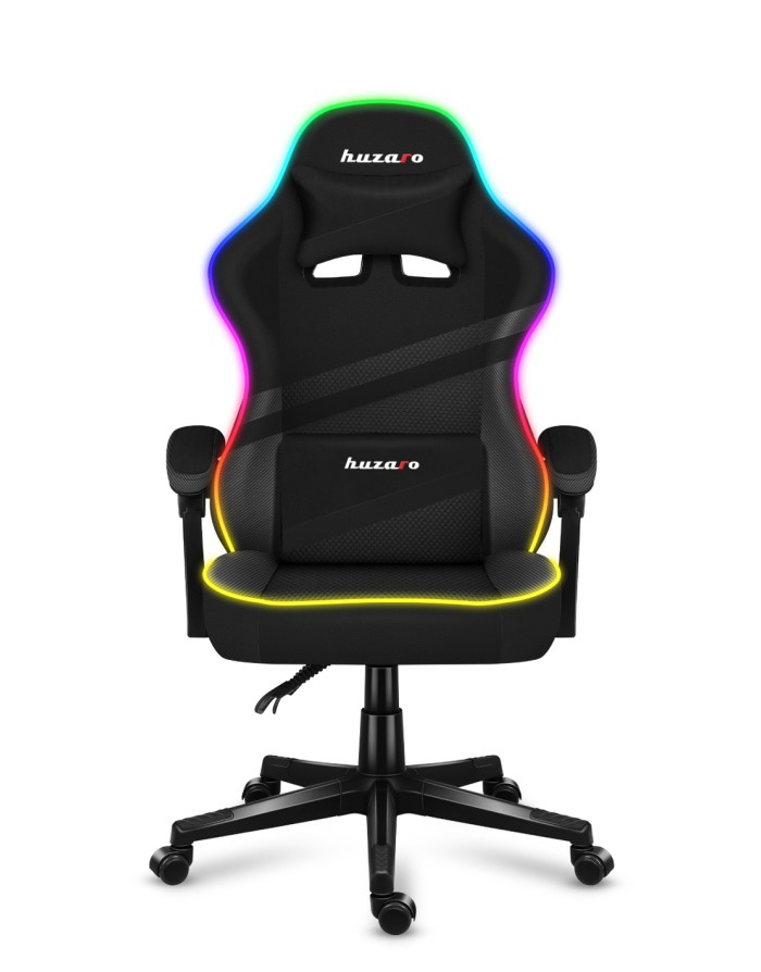 Huzaro Force 4.4 RGB Black Gaming-Stuhl Schwarz