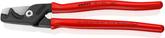 KNIPEX StepCut XL Kabelschere 95 11 225 rot Länge 225mm (95 11 225)