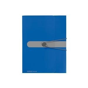 herlitz Sammelbox easy orga to go, DIN A4, blau opak PP-Folie, Füllhöhe: 40 mm, mit Gummizugverschluss und (11206125)