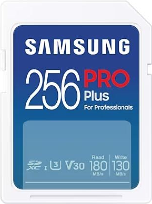 Samsung SD Card PRO Plus (2023) 256GB (MB-SD256S/EU)