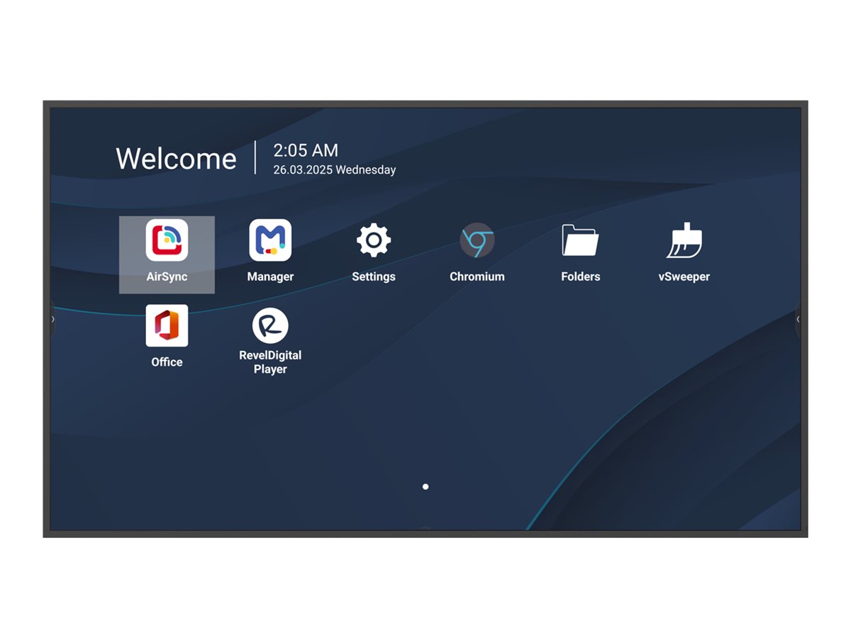 ViewSonic CDE7514-2C 75" 4K Ultra HD Signage-Display Schwarz