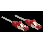 Lindy 3m CrossOver Cat.6 S/FTP Netzwerkkabel, grau RJ45-Stecker, 250MHz, Kupfer, 27AWG (47839)